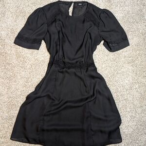 Oasis Black Midi Dress